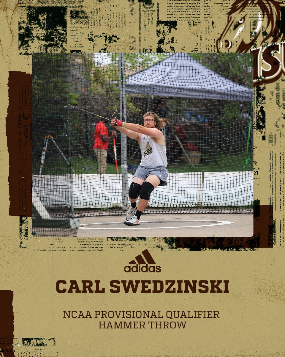 💥 💥NCAA Provisional Qualifier💥 💥  School Record Holder💥 💥 Carl finished up his senior season with a bang! 🐴 #trackandfield #throwers #athletics #track #hammer #shotput #discus #javelin