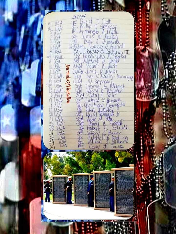 Patriots let us Honor the Fallen that gave their all on this day May 14th during the GWOT. 
May they all Rest in Peace!
SemperFidelis,
ECasas
#V1P42
#JOTF4066
#neverforgotten7049 #USA #USMC #USAF 
#GWOTSevenThousandFortyNine #JournalsOfTheFallenGWOT37900