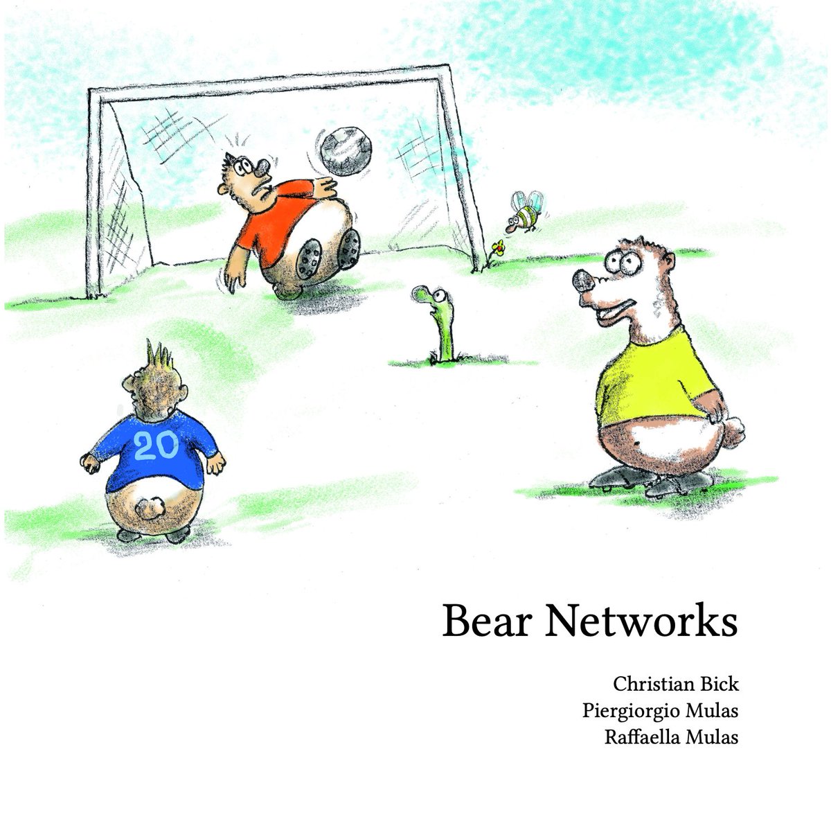 Bear Networks: A book on networks, graphs, hypergraphs, and synchronization for small and big bears. Fun project with P Mulas and @graphaellamulas now available at doi.org/10.5281/zenodo…. And some print copies available soon at <a href="/VUMathematics/">VU Mathematics</a> if you stop by.