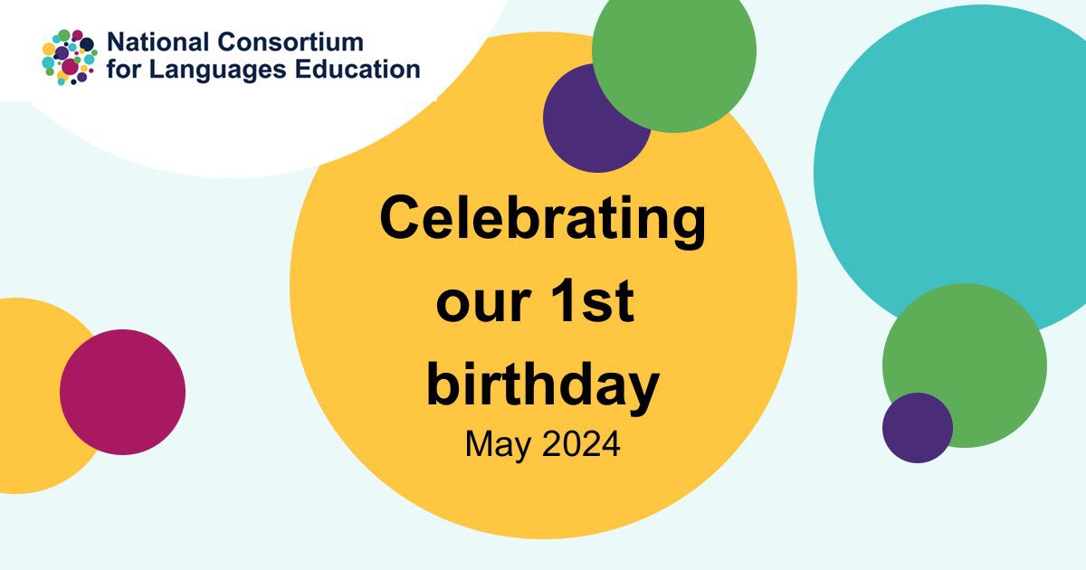 Happy Birthday NCLE! The British Council, IOE - UCL’s Faculty of Education and Society, and the Goethe Institut have been working together for a year to raise the profile of language learning in state-maintained primary and secondary schools in England. Find out more here: