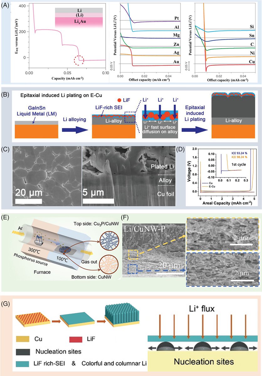 Engineering current collectors for advanced alkali metal anodes: A review and perspective @HongKongPolyU @TsinghuaSIGS @UniMelb @EcoMat2019 #battchat #batterytwitter #energystorage #batteries #openaccess #Ecomat onlinelibrary.wiley.com/doi/10.1002/eo…