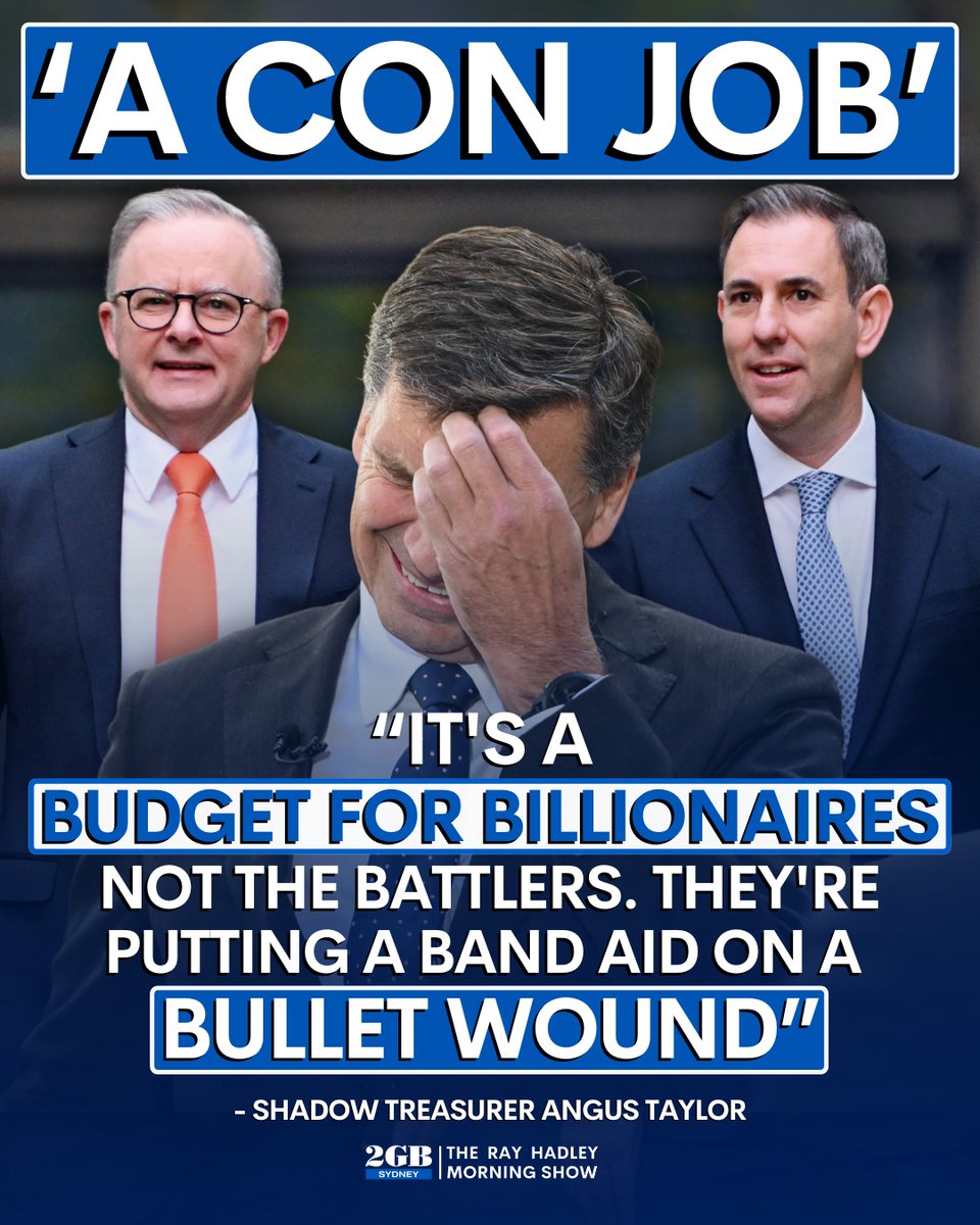 Shadow Treasurer Angus Taylor condemns the government’s budget as 'a con job', and a misguided attempt to pacify voters that 'changes absolutely nothing.' MORE: brnw.ch/21wJMGR
