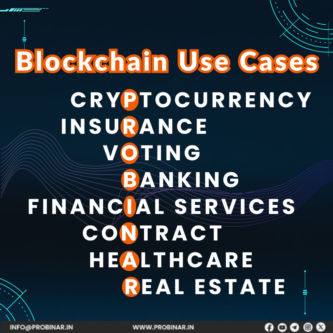 Explore the diverse applications of blockchain technology!From Crypto to Real estate, discover its transformative potential

visit us: buff.ly/3UuslRH

#BlockchainGaming #bitcoin #Blockchain #CryptoEducation #Blockchain101 #LearnBlockchain #BlockchainTech #CryptoLearning