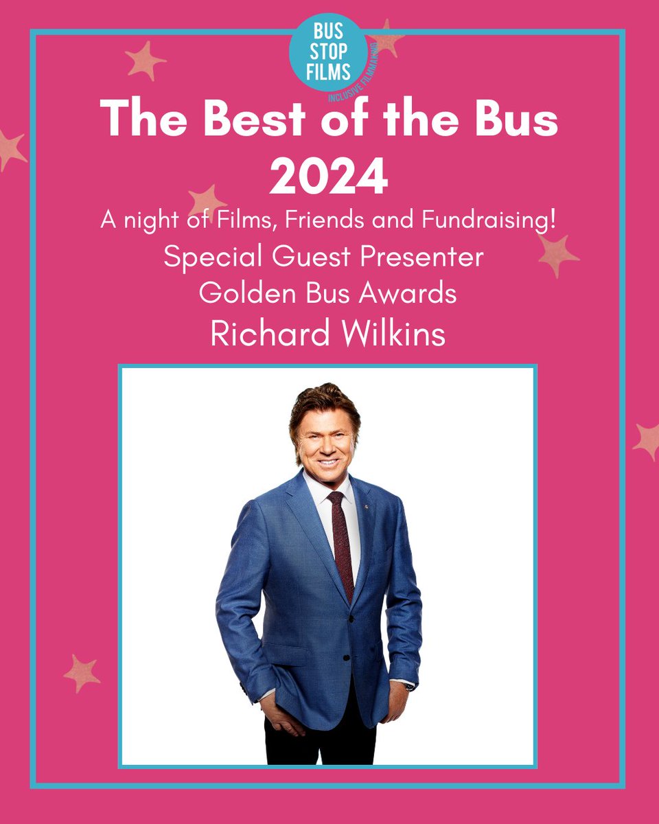 Mr Movies himself. 😆

We are so honoured to announce our special Guest Presenter of the Golden Bus Awards- Mr Hollywood, Mr Movies, Mr King of Entertainment himself, @RichardWilkins. 👑🎞️

Tickets: Link in Bio

#InclusiveFilmmaking