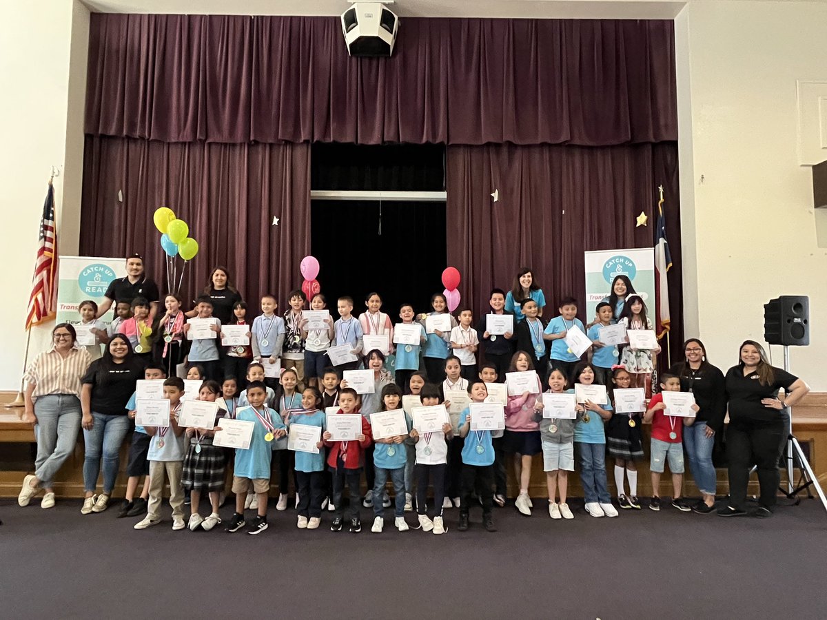 We are so grateful for the incredible support from @CatchUpAndRead! Our students have flourished in literacy skills thanks to your partnership. Big shoutout to our amazing teachers for their dedication throughout the school year, especially to our lead @Mrs_LesG! @SHussainDISD