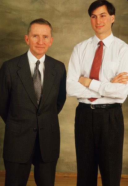 Ross Perot and Steve Jobs