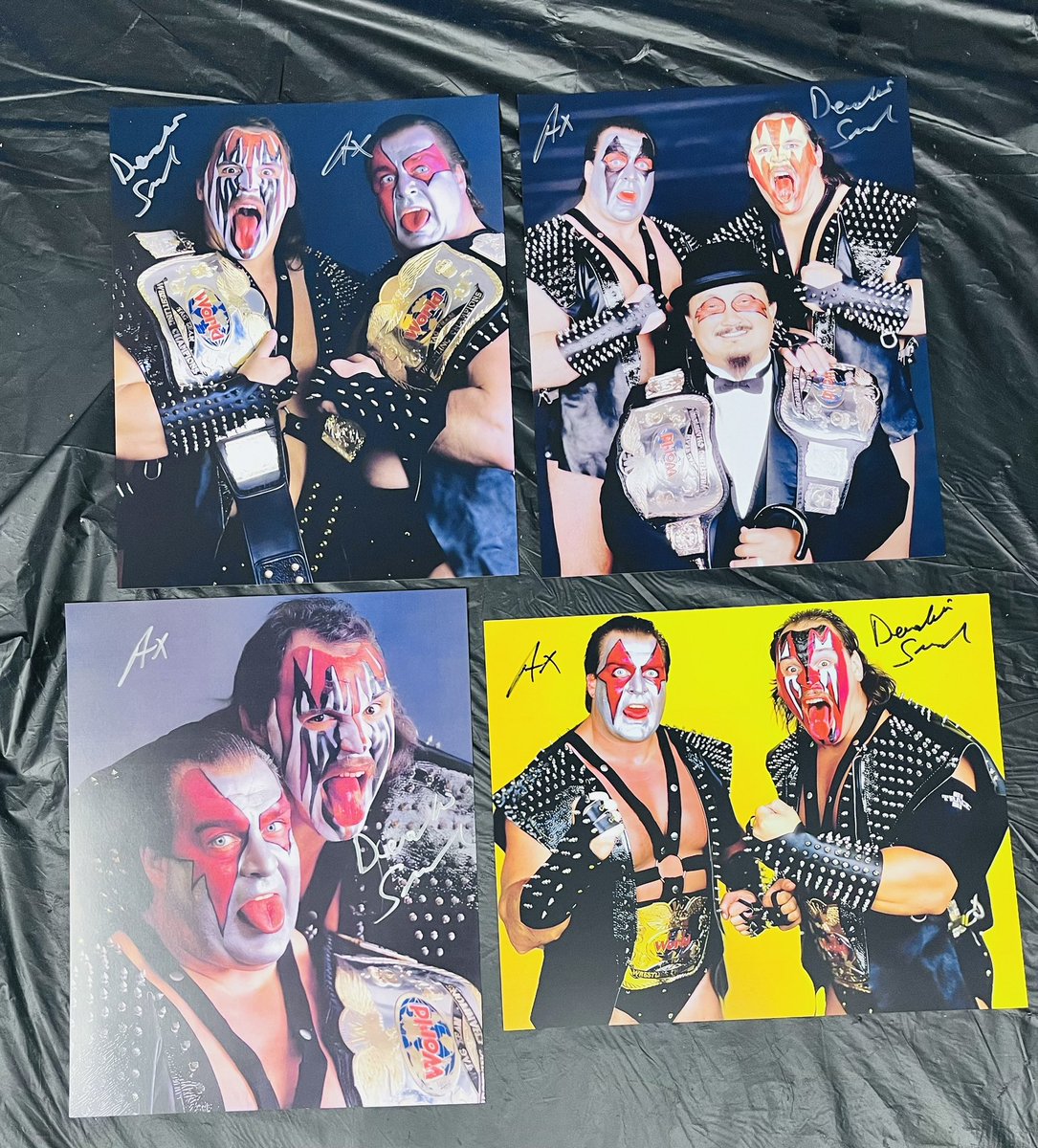 We have a few extra Demolition signed 8X10s from last weekend’s @80sWrestlingCon. Please message us if you are interested in one. Thank you!