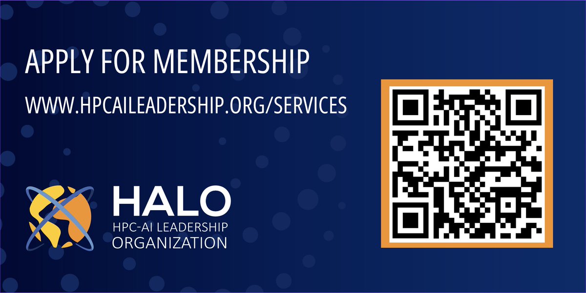 Some you here at #ISC24 have asked whether you can apply for membership if you're from a small organization. General Membership is open to users from all sizes of organizations! If you're a user of #HPC or #AI technology or both, we invite you to apply at hpcaileadership.org/services/