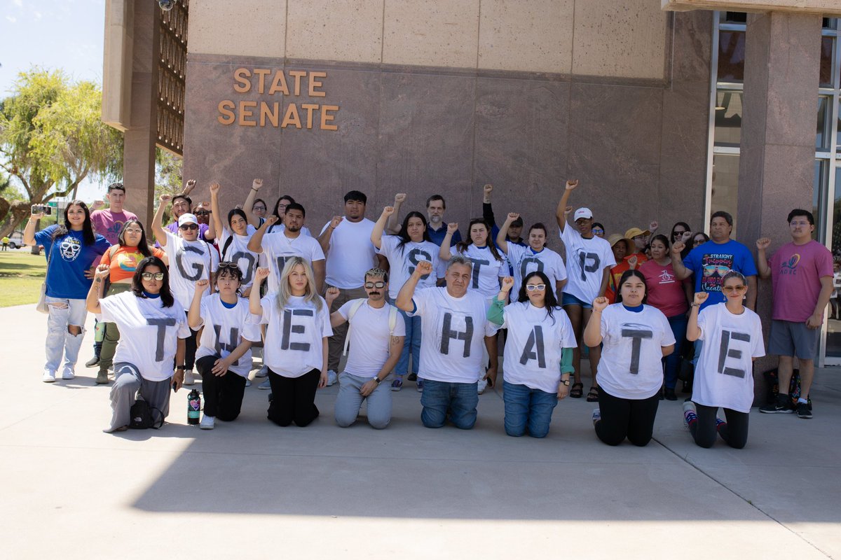 We’re showing up now and will continue to show up in the future to #StopTheHate and defeat HCR2060. We will always make it clear this racist bill has to go! For updates, text LUCHA AT 787-57