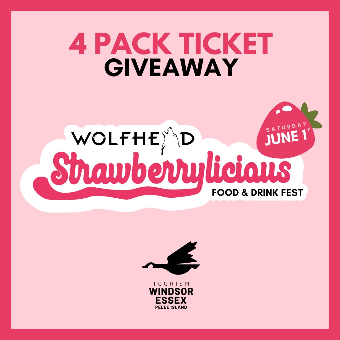 Wolfhead Distillery is hosting an epic food and drink fest to celebrate their new Strawberry Gin and we want YOU to be a part of it! Enter to win tickets to Strawberrylicious June 1st in LaSalle! Click woobox.com/jr3dzh for the chance to be a part of the fun!