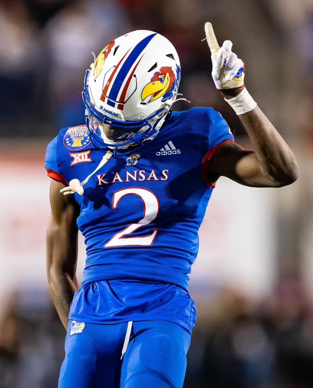 Blessed to receive my second offer of the day from @KU_Football ‼️ Thankful for the opportunity @DKMcDonald1 ‼️ #RockChalk | #CHOP 🪓 @coachcarter1911 @CoachWilson26 @CoachOFagan @coachbrown_D @247Sports @Rivals @On3sports