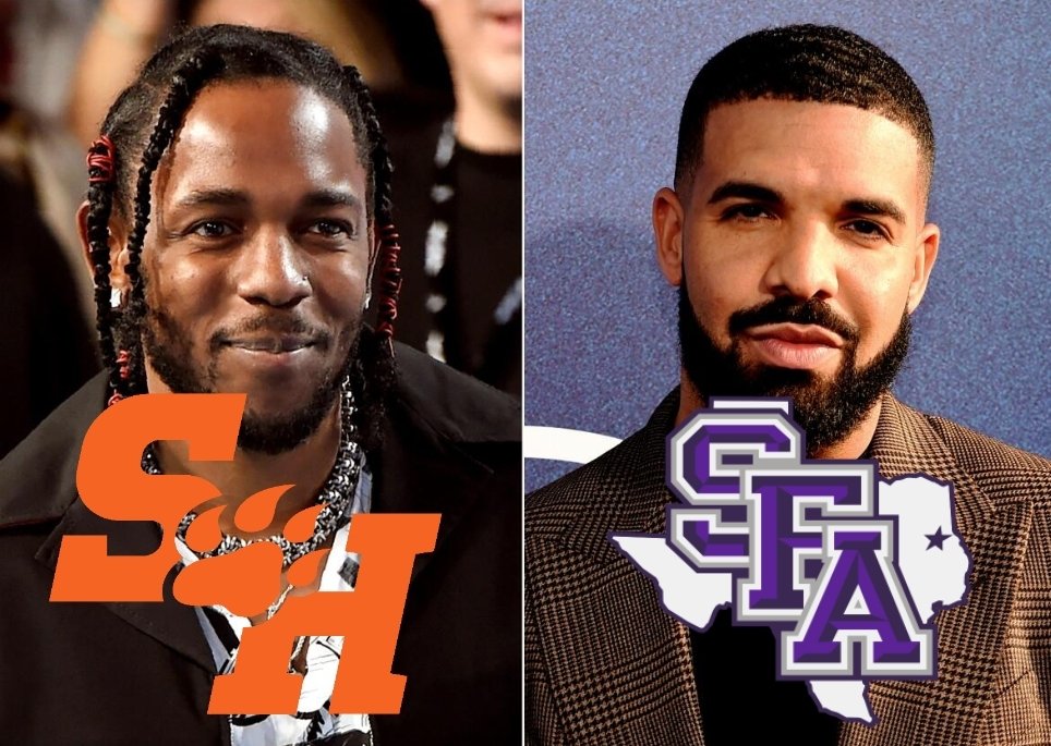 For anyone who is confused about the Kendrick Lamar vs. Drake beef, hopefully this will clear it up #shsu