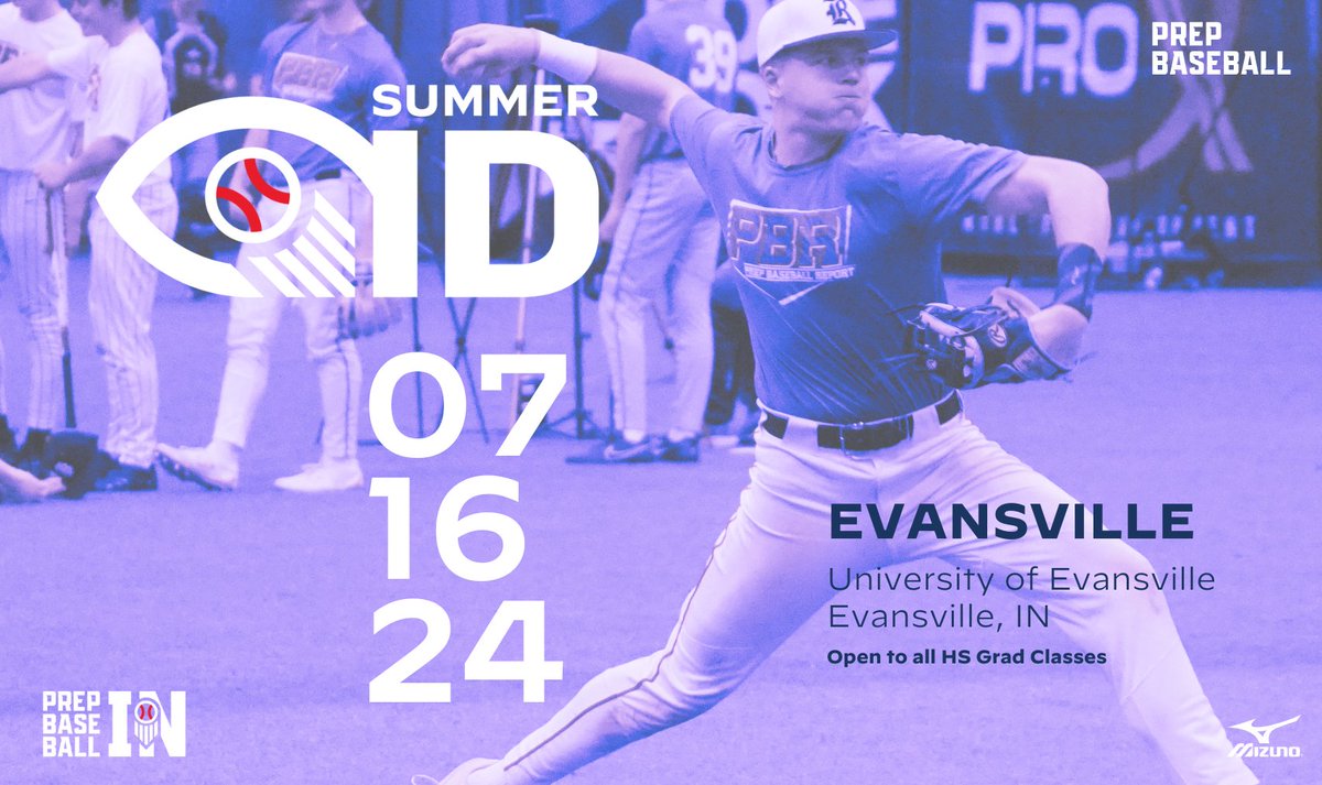 𝗘𝘃𝗮𝗻𝘀𝘃𝗶𝗹𝗹𝗲 𝗦𝘂𝗺𝗺𝗲𝗿 𝗜.𝗗. 🗓️ Tuesday, July 16th ⏰ 10:00 AM (CDT) 🏟️ @UEAthleticsBASE 🎓 Open to all HS classes ↳ loom.ly/DNeMC3M