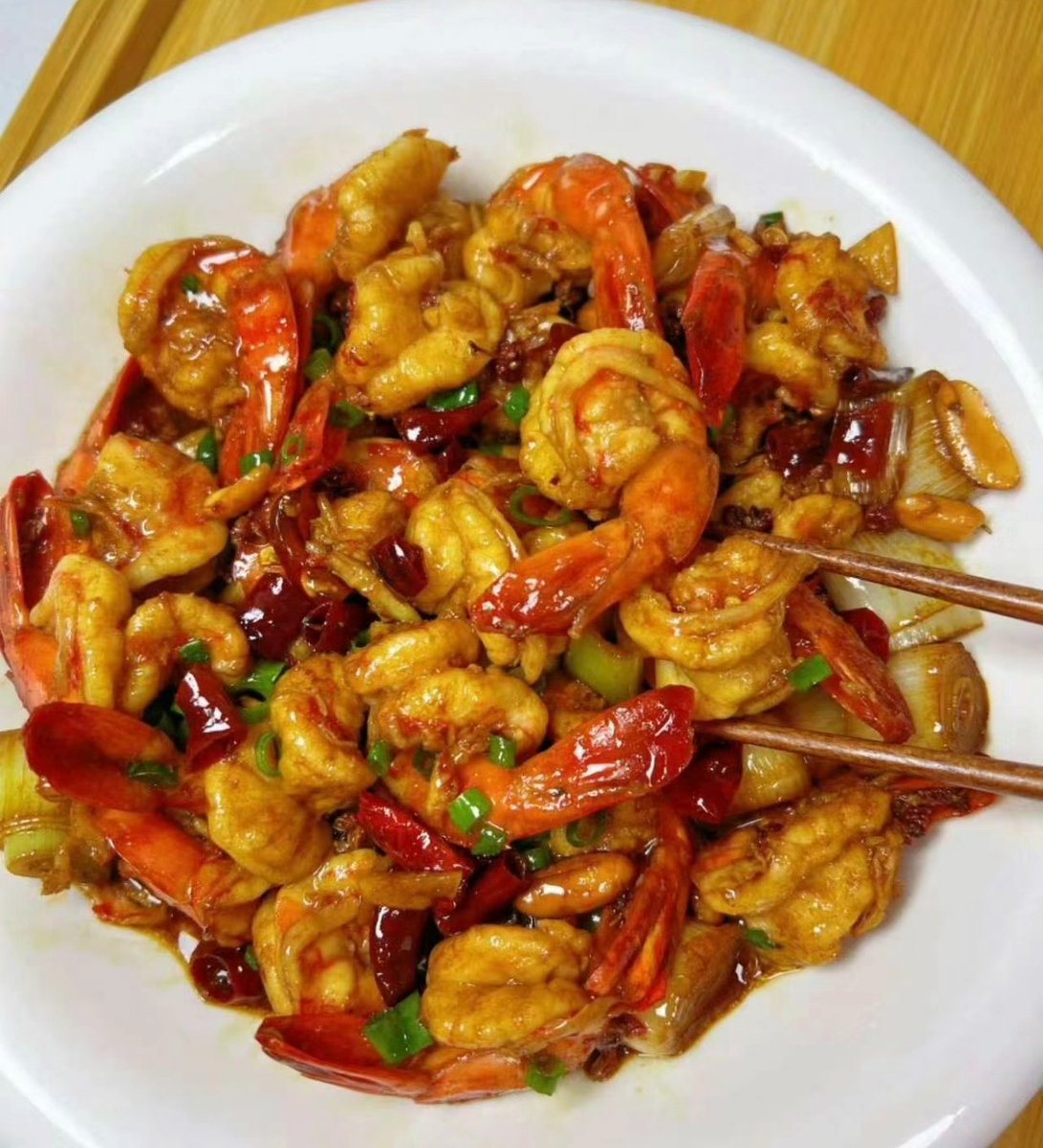 干烧虾仁，酱香浓郁超好吃，你喜欢吗？