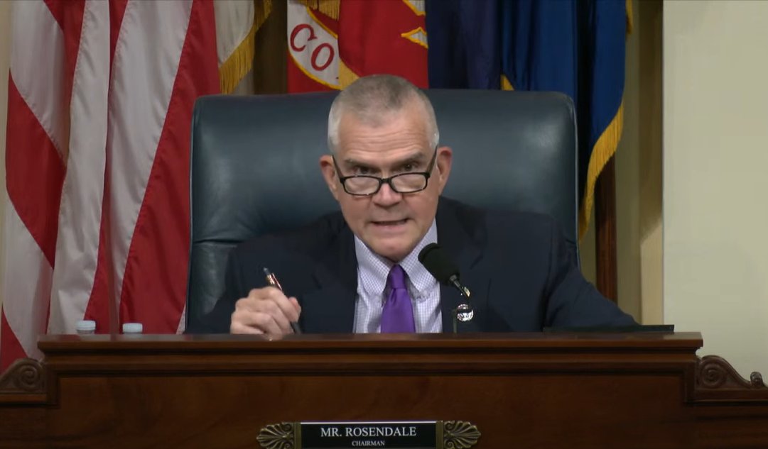 NEWSFLASH: At today's HVAC Tech Modernization Subcomm. hearing, Chairman Rosendale commented on the FY25 budget request for VA's OIT: 'This is not a haircut. This is a lobotomy to a few of the Office's core capabilities.' To read the full hearing summary, click here: