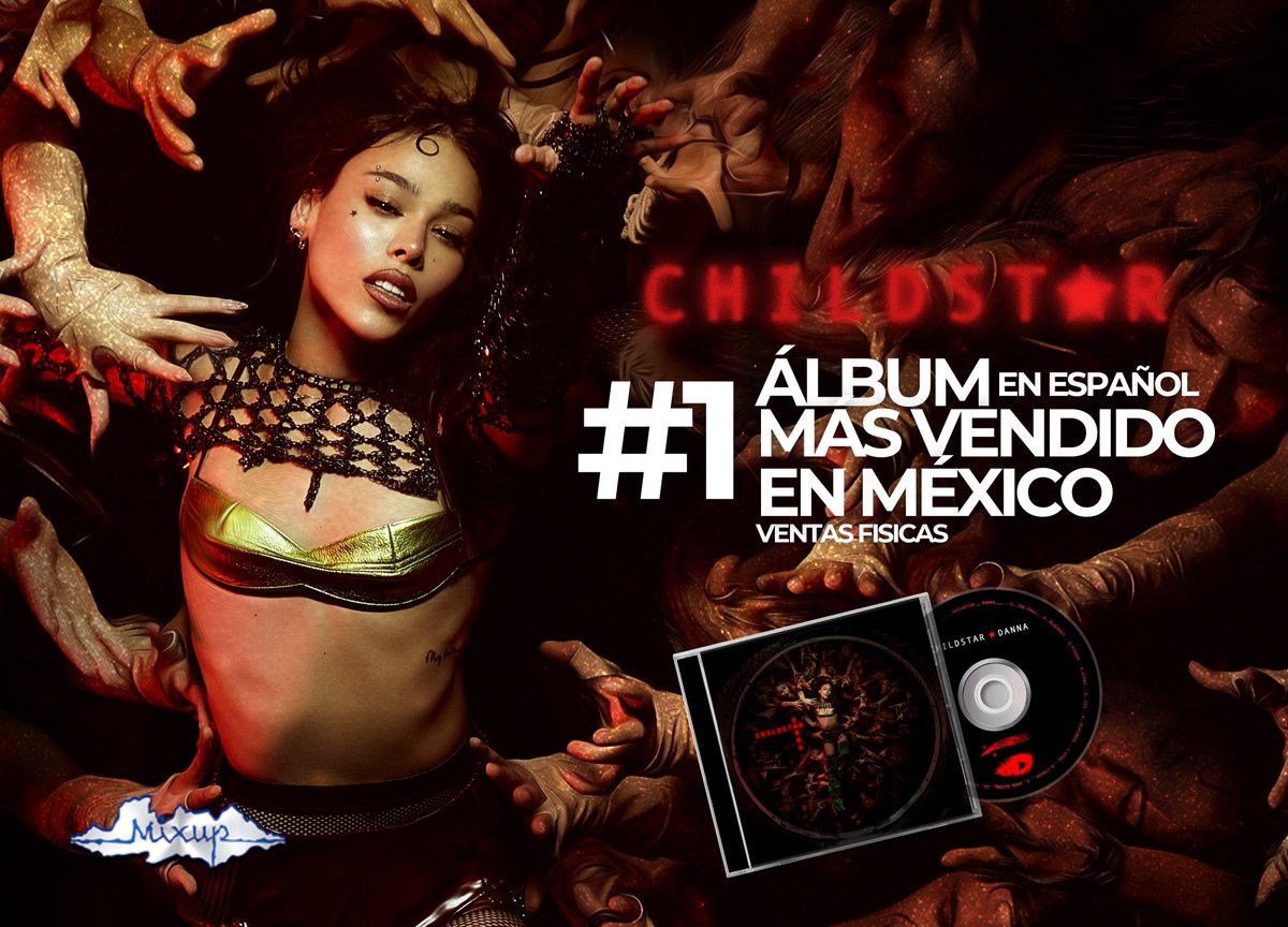 “CHILDSTAR” se apodera de las ventas físicas y es actualmente el album #1 más vendido en México!