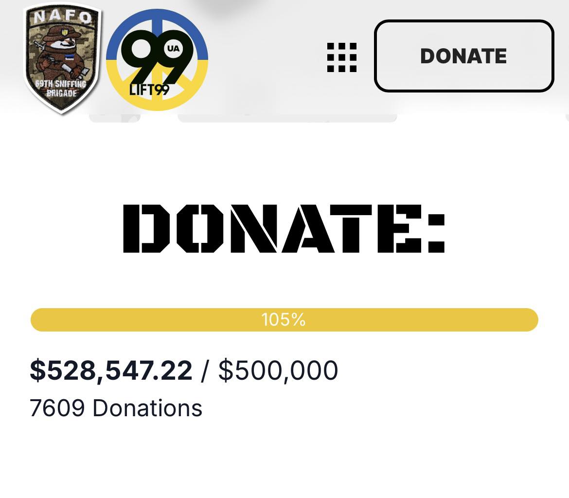 My YouTube community has now fundraised $528,000 in less than four days to purchase trucks for Ukrainian military units! I decided to donate my birthday this year to Ukraine and had the goal to raise $40,000 for my 40th birthday. But we blew past that pretty fast and now we are