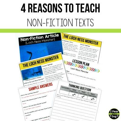 Read about 4 reasons why it is important to teach non-fiction in middle school classrooms. bit.ly/3uuYMVZ #2ndaryELA #literacy #middleschoolteacher #middleschoolELA