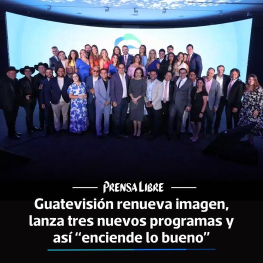 ¡Nos renovamos para usted! #Guatevisión presenta una imagen fresca y tres nuevos programas que no querrá perderse.  ¿Listo para más detalles? #EnciendeLoBueno 
¡Vea aquí para saber más sobre nuestros nuevos programas! 👉 lc.cx/8uS-Bc