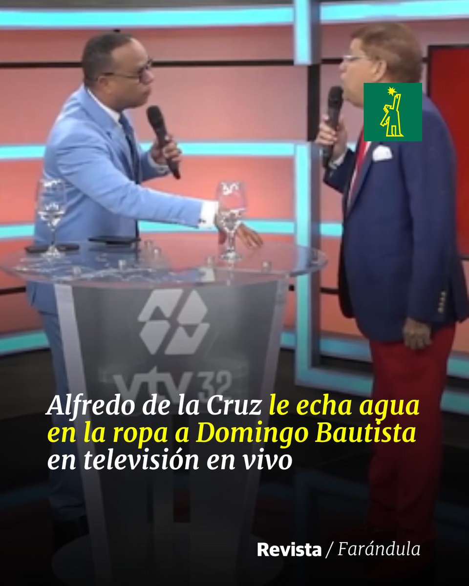 🎤 |#FarándulaDL| Como un irrespeto a la trayectoria del veterano comunicador ha sido calificado por muchos este bochornoso momento

🔗ow.ly/CW4P50RGzhR

#DiarioLibre #AlfredodelaCruz #DomingoBautista #Agua