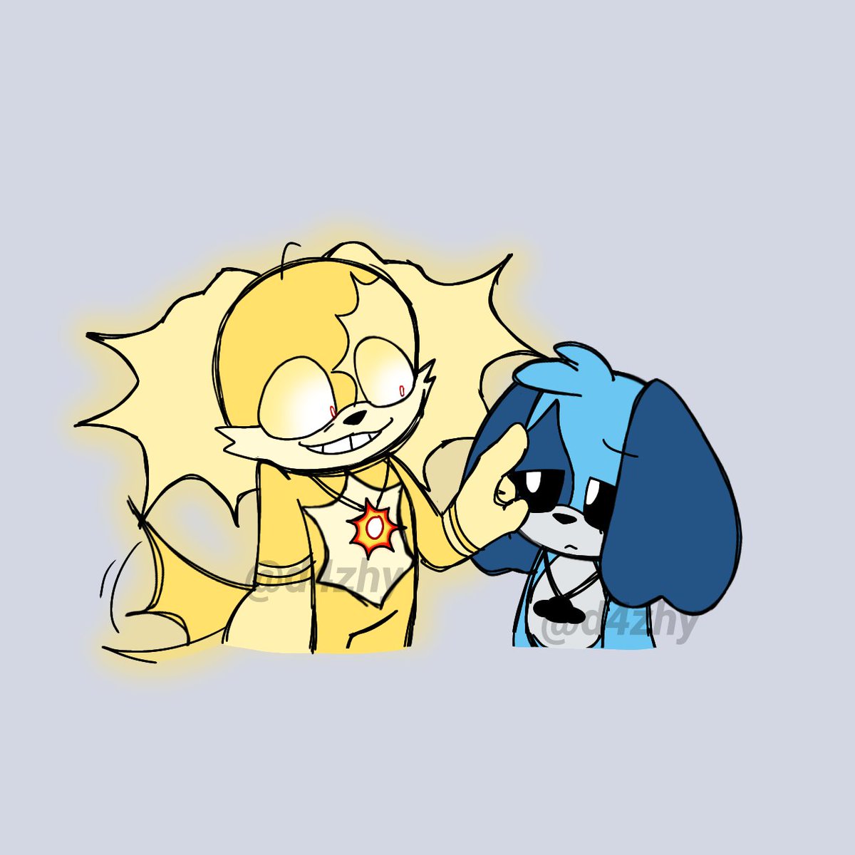 Dogpressed by @/Eggritos
DayDog by @/Empanadas_1039

#OC #Fnf #SmilingCritters #Frowningcritters #Oppositecritters #SmilingCrittersximposterv4 #AU