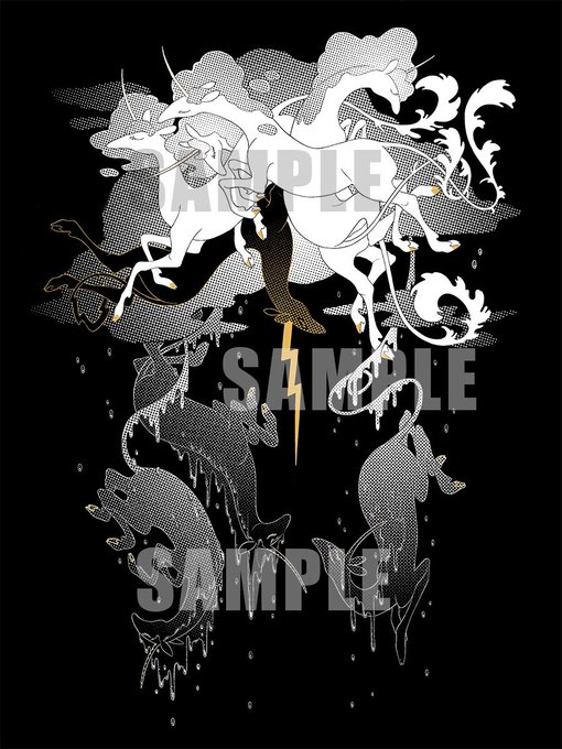 「greyscale spot color」 illustration images(Latest)