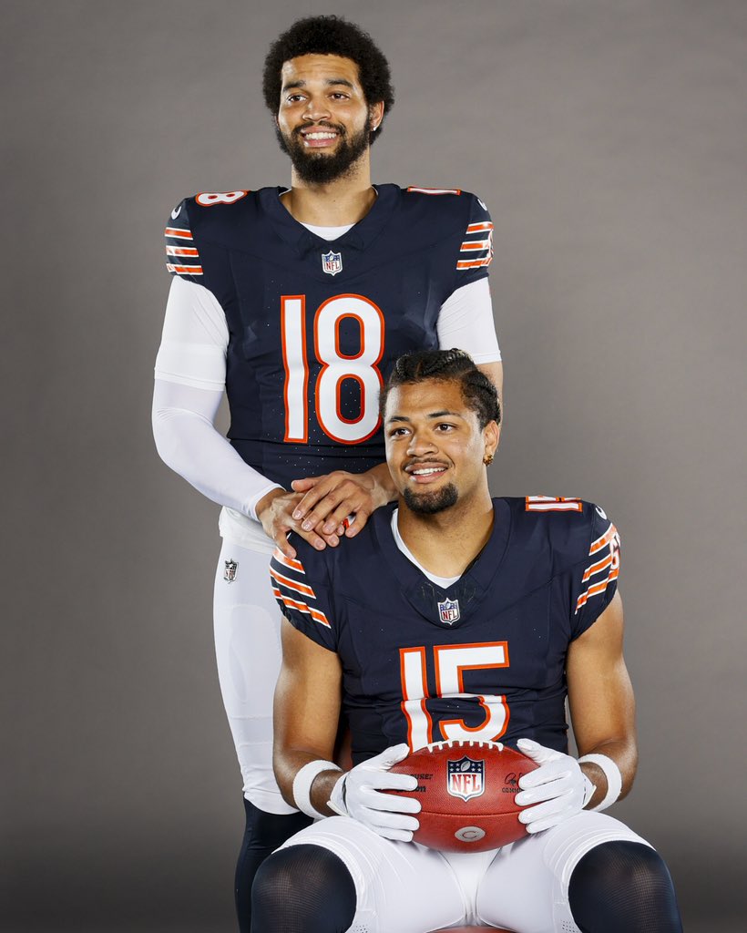 The Bears new duo 😁

(📸 @ChicagoBears)