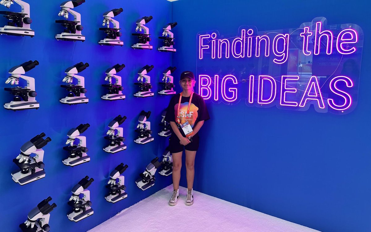 We're SO excited about Victoria's experience at the International Science and Engineering Fair in Los Angeles! Can't wait to hear of the results and learn what will be next with her project & research 📚👩‍🔬🔬💥 THE Spartan experience 💫 #WEareSparta #THEDISTRICT