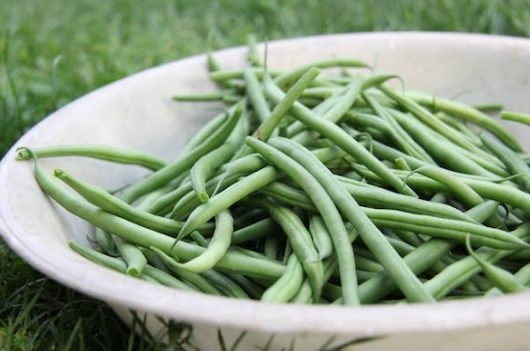 A single cup of green beans has approximately 1/3 of your daily recommended intake of folate, a B vitamin that’s necessary for the growth and development of unborn babies. #WomensHealth #nutrition #pregnant