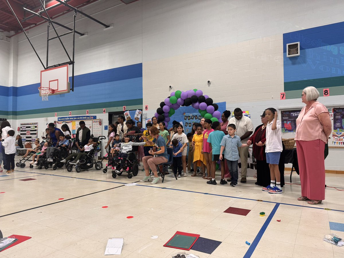 What a great promotion ceremony for @RockbrookES Life Skills Students! Myself and members of our @LewisvilleISD Board of Trustees were happy to be there to celebrate! #OneLISD #BetheOne for kids #RappontheRoad