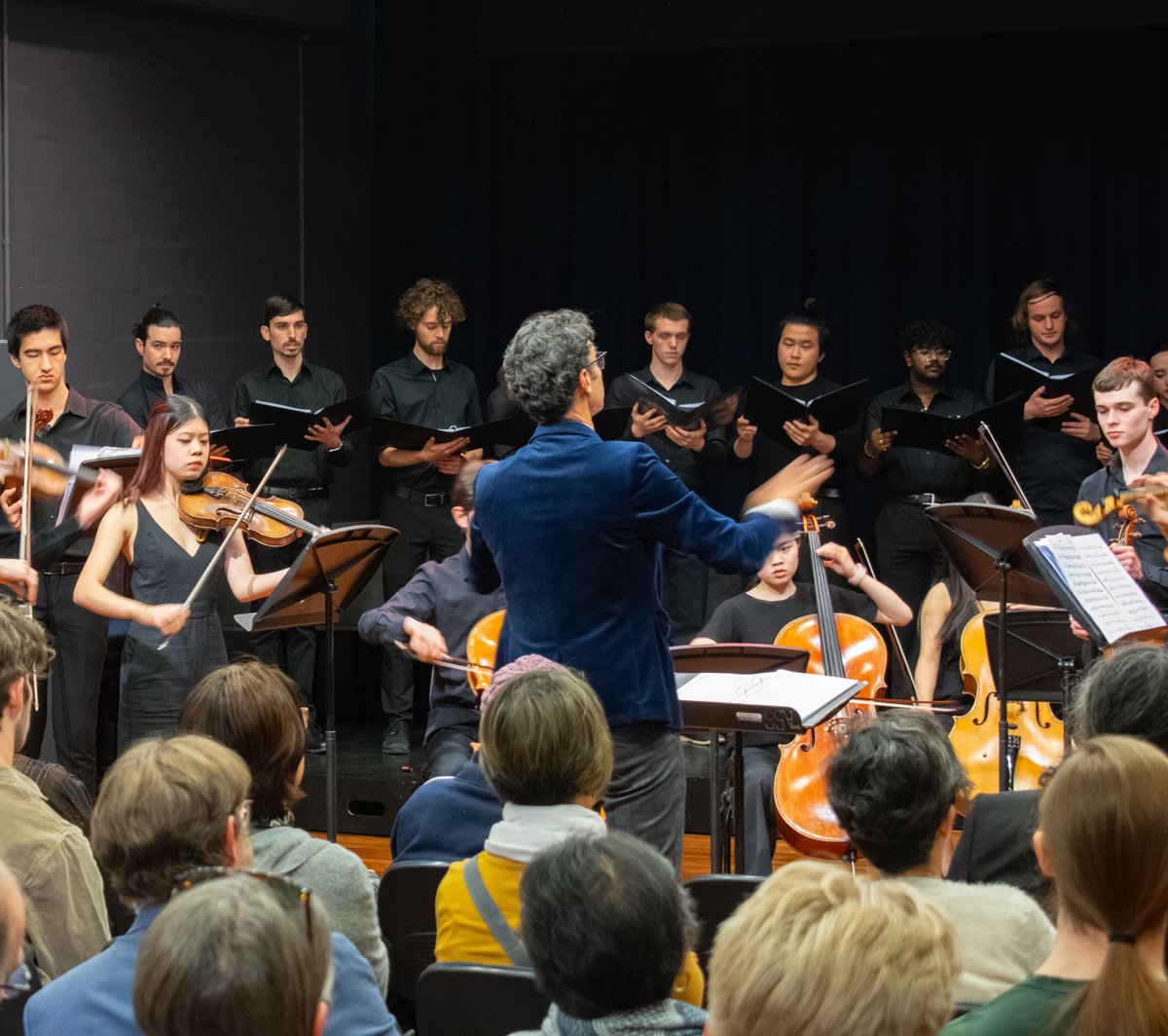 🛎️Reminder: Sublime Voices is TONIGHT, Wednesday May 15, 2024, from 6:00 PM to 7:00 PM AEST at the Larry Sitsky Recital Room, ANU School of Music &gt;&gt; loom.ly/QgPgTMU

Image: Sublime Voices &amp; Strings, 2023. Photo by Yun Hu.