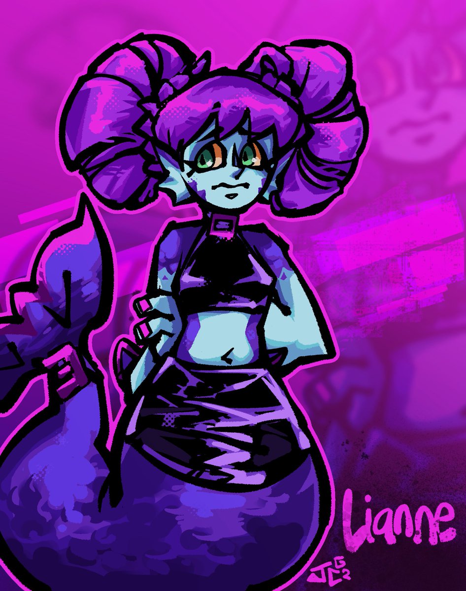 Lianne for part two of @sherfuffle oc clubbing
