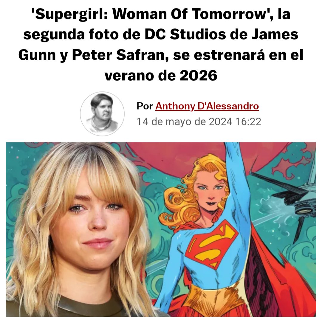 🚨 ATENCIÓN 🚨 
@DEADLINE insiste que #Supergirl aparecerá en otro proyecto antes de #SupergirlWomanOfTomorrow
Lo más probable sea en una escena post créditos de la película #Superman
Acá te lo cuento 👇
youtu.be/UH_zn7zfpUA?si…