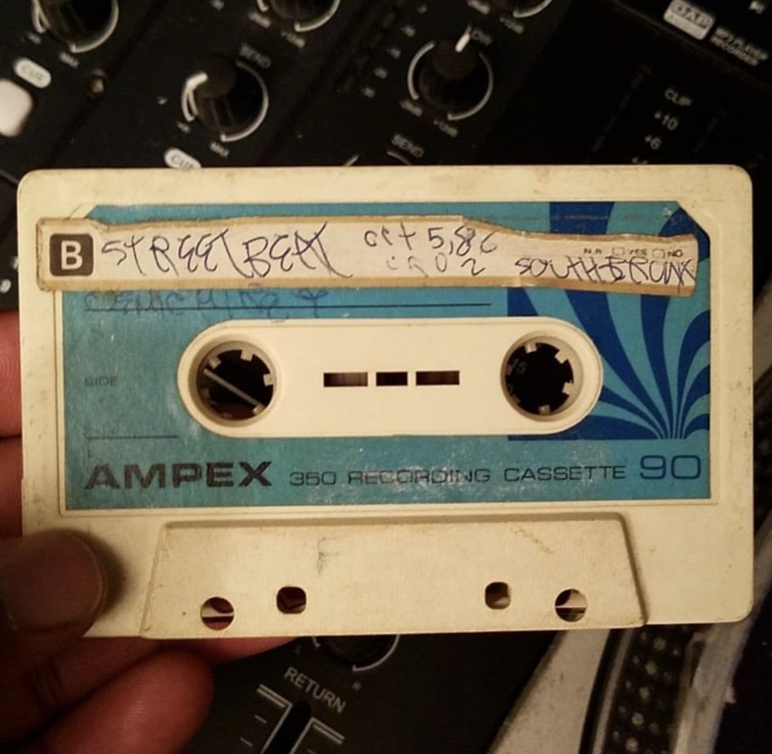 The first time South Bronx got played on Philly radio by Lady B, I caught the recording and entire show that night. Oct 5 1986