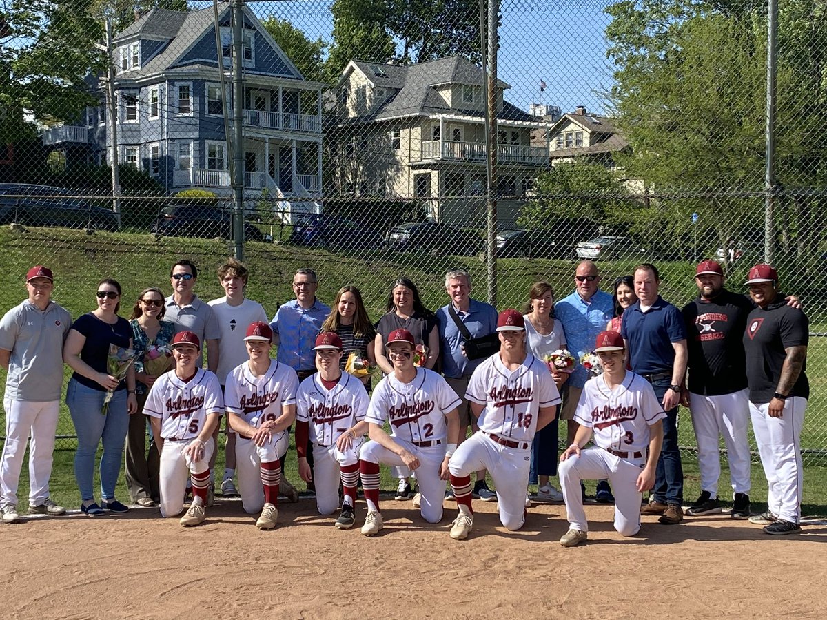 Senior Day for Baseball! Thank You Seniors!