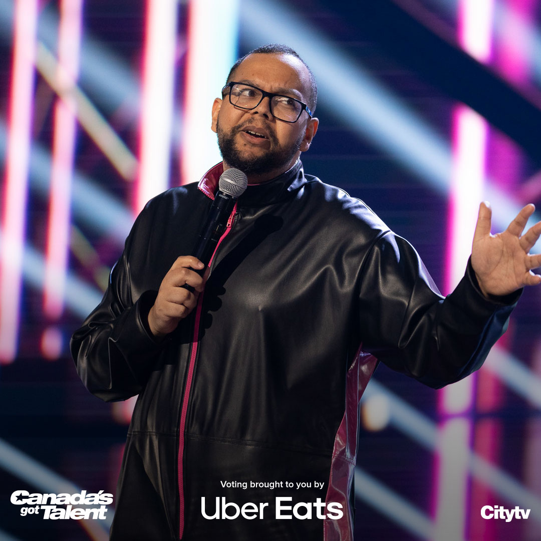 😎 @Trav_is_lindsay is SAUCEsome! VOTE NOW if you want to see TRAVIS win the ONE MILLION DOLLARS from @Rogers! VOTE for the WINNER! 🌟 Voting is open at Citytv.com/Vote link in bio - thanks to @UberEats! #CanadasGotTalent #CGT