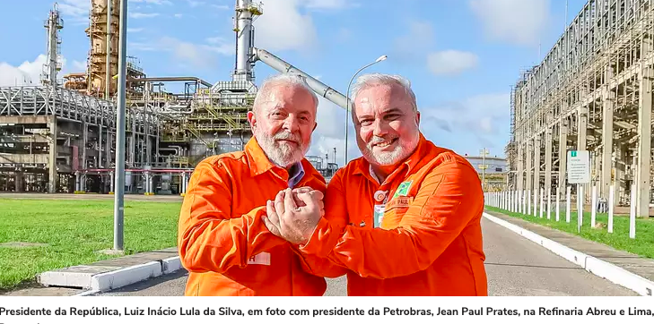 Enquanto isso em Brasilia...

Lula demite presidente da Petrobras no dia seguinte da divulgação de resultados da empresa