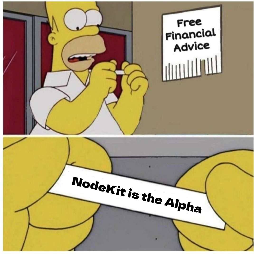 0xNormal_'s tweet image. #nodekit is the alpha @nodekitorg @nodekit_intern