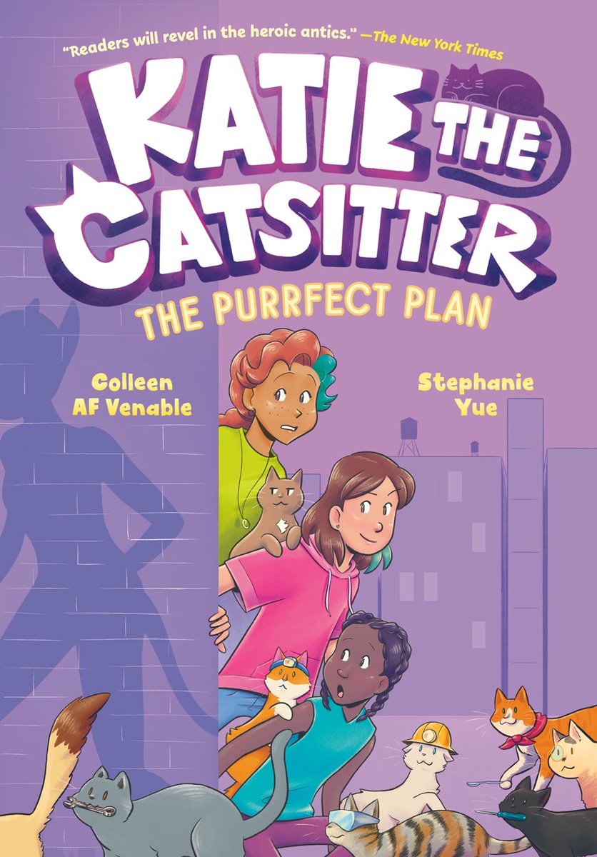 I love booktalking the Katie the Catsitter series during school visits! I always give away a copy, too! The fourth book releases on October 8, 2024!