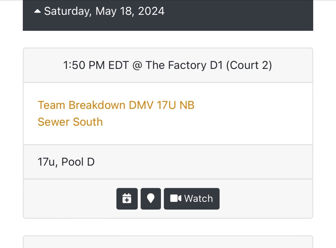 PhenixCard's tweet image. Schedule this weekend 🏀 @Prelude_league #TeambreakdownDMV #Playingup