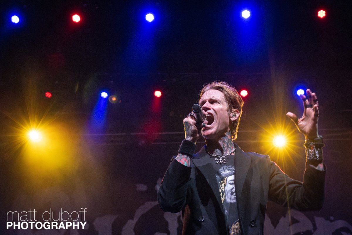 Buckcherry at the Burt back in March.