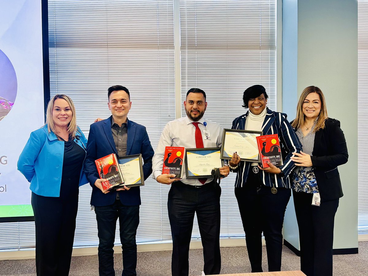Congratulations @HISDCentral Franklin ES Principal Ochoa, Navarro MS Principal Lopez, and Wheatley HS Principal Cuby-King on being recognized as May Principals of the Month 👏🎉@Dr_JDavila @DrLuzMMartinez1