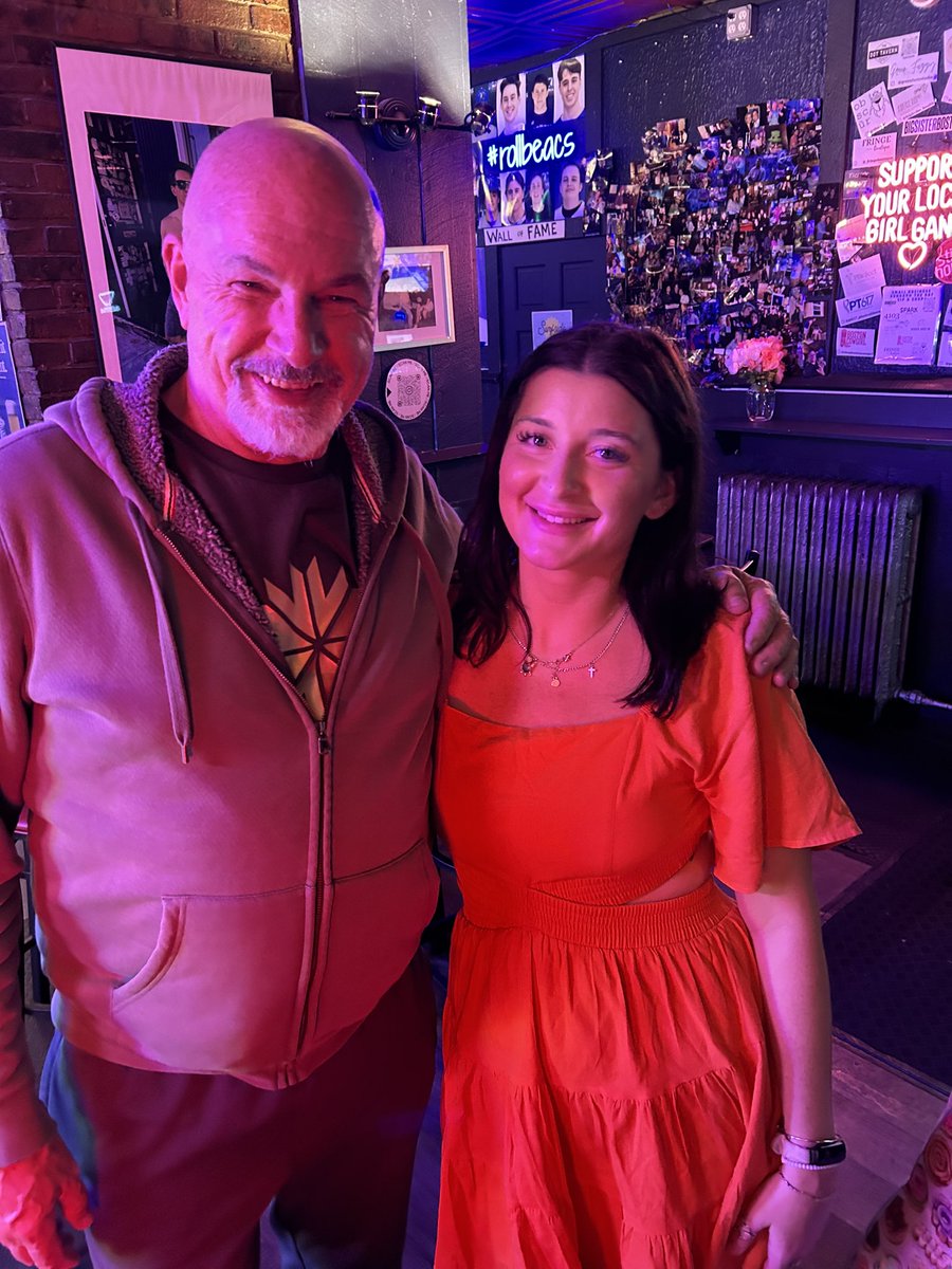 I’m @ #dottavern with the 2024 honorary Mayor of Dorchester Meg Driscoll. Combined, she and runner up Chris McCoy raised over $20K for the Dot Day Parade