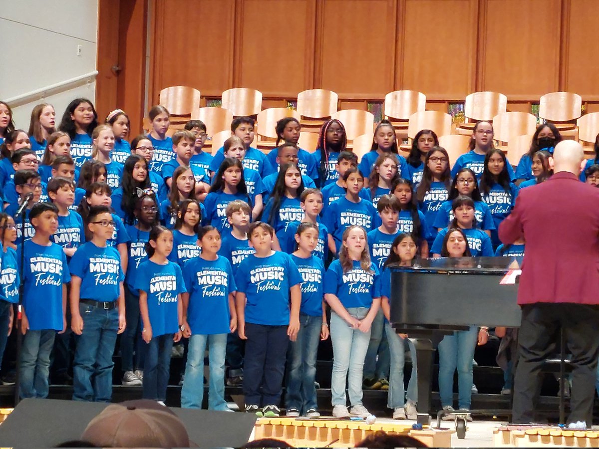 We are proud of the scholars who represented our campus at the Fort Worth ISD Elementary Music Festival! @FWISDVPA @amramsey13 @gracie_guerrero @rhines060 @UAlvarez
