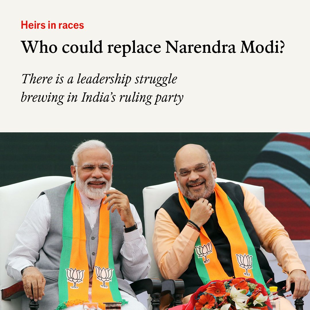 Narendra Modi is the greatest asset of India’s ruling party: around a third of those who voted for the BJP in 2019 said that they did so primarily because of him. This makes the party vulnerable econ.st/3WI193s Photo: Getty Images