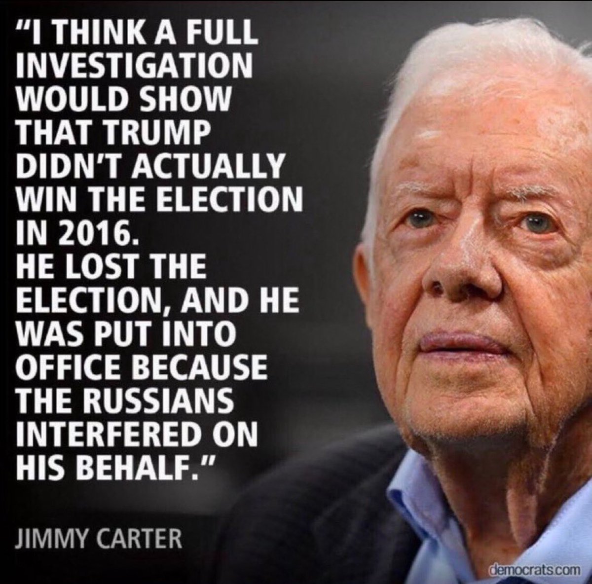 Let’s not forget that President Carter warned us.