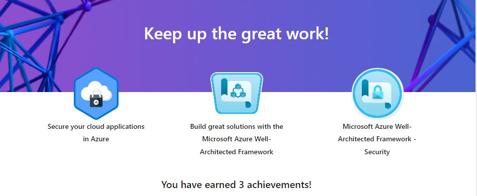 #TrainingTuesday: Happy to have completed 1 module and 2 learning paths to finish my AZ-305 Azure Architect Expert 30 Days to Learn It Cloud Skills Challenge!