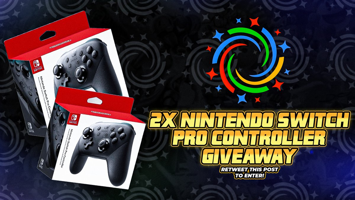 Another day, another giveaway. For Giveaway #3, we have two Nintendo Switch Pro Controllers up for grabs. Just retweet this post to enter to win! We'll be picking two winners so tell your homies!