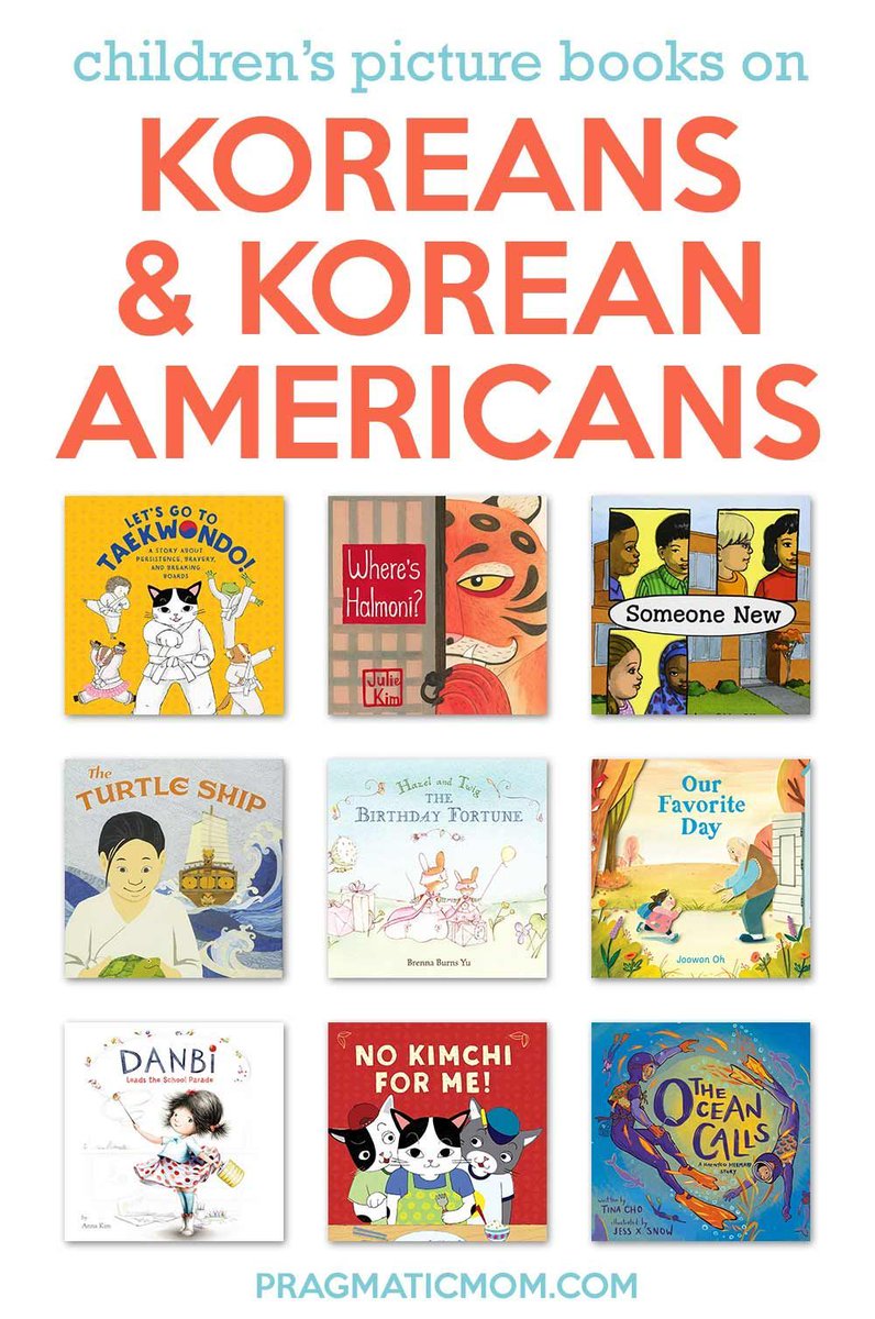 16 Picture Books on Koreans and Korean Americans! buff.ly/2KN6Qqz via @pragmaticmom #ReadYourWorld #KoreanAmerican #AAPI #AsianPacificAmericanHeritageMonth #picturebooks