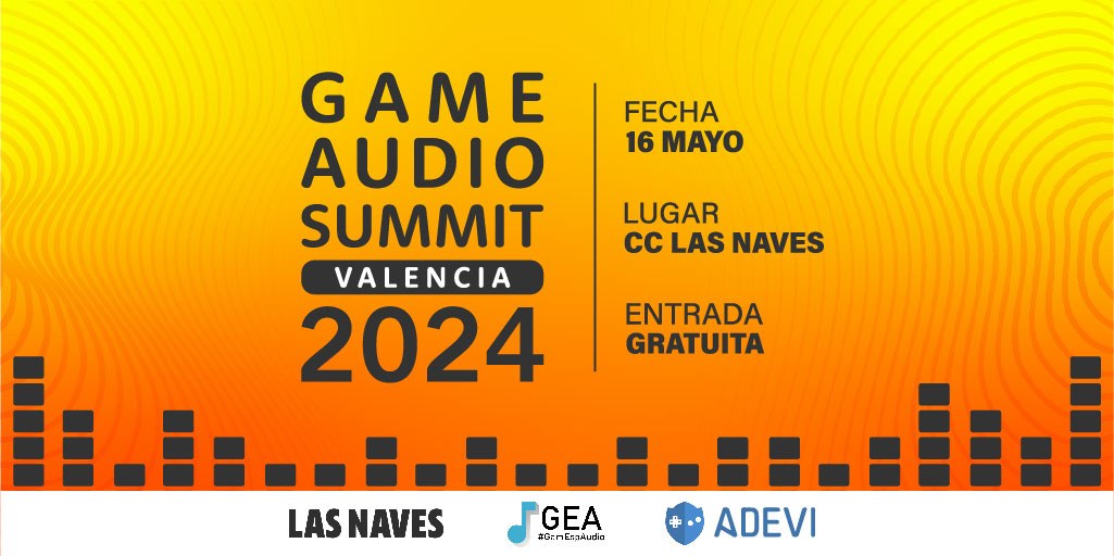 GameAudioSummit's tweet photo. Abrimos las puertas! 🤩 Comienza el #GameAudioSummit '24! 🎮
#gamedev #gameaudio #gamemusic #sounddesing https://t.co/YEcOS5SyrD